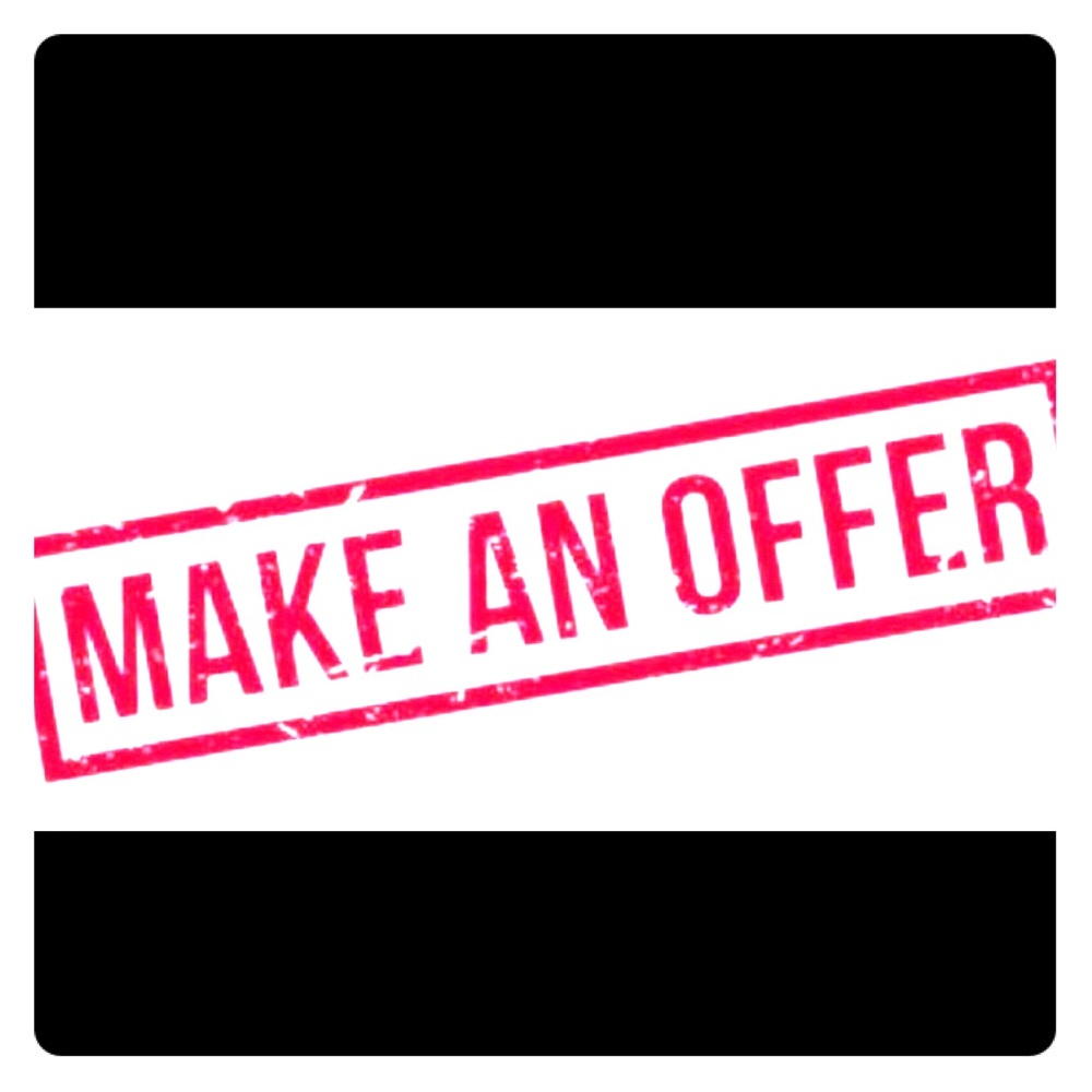 All reasonable offers accepted